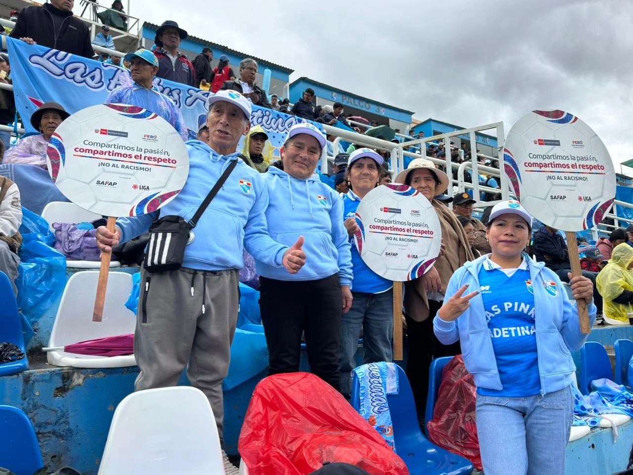 Junín alza la voz contra el racismo en estadios