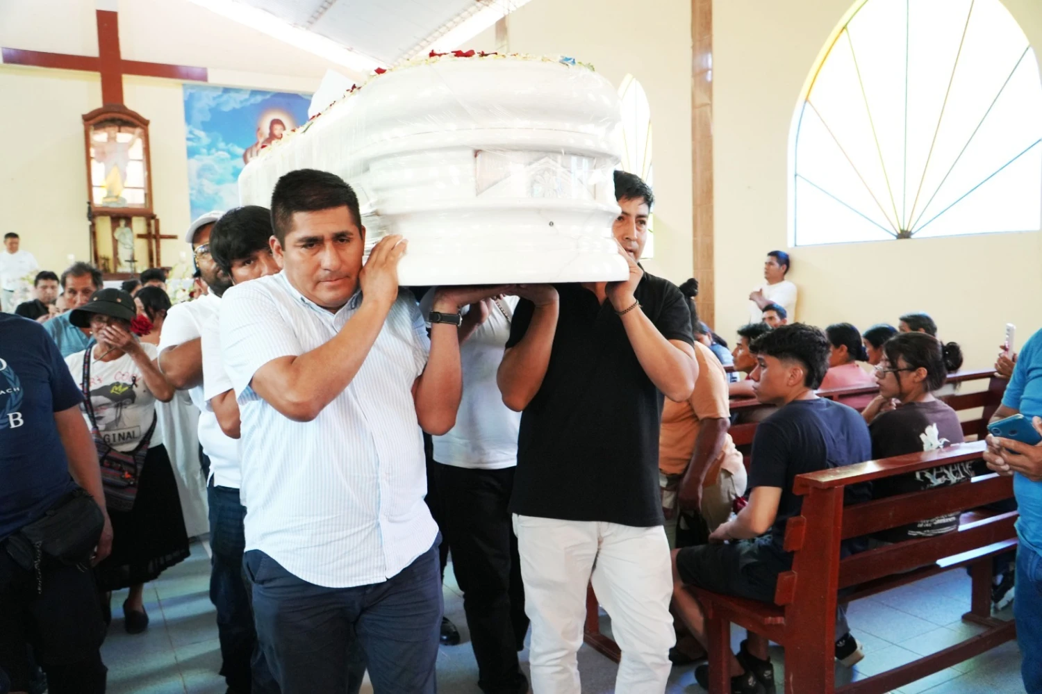 Junín unido tras crimen del alcalde de Coviriali