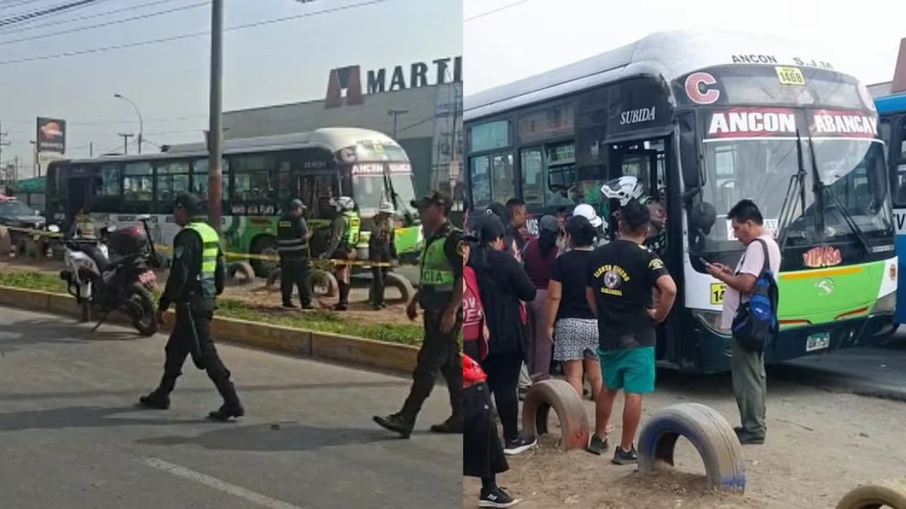 Ataque a bus en Puente Piedra deja una muerta