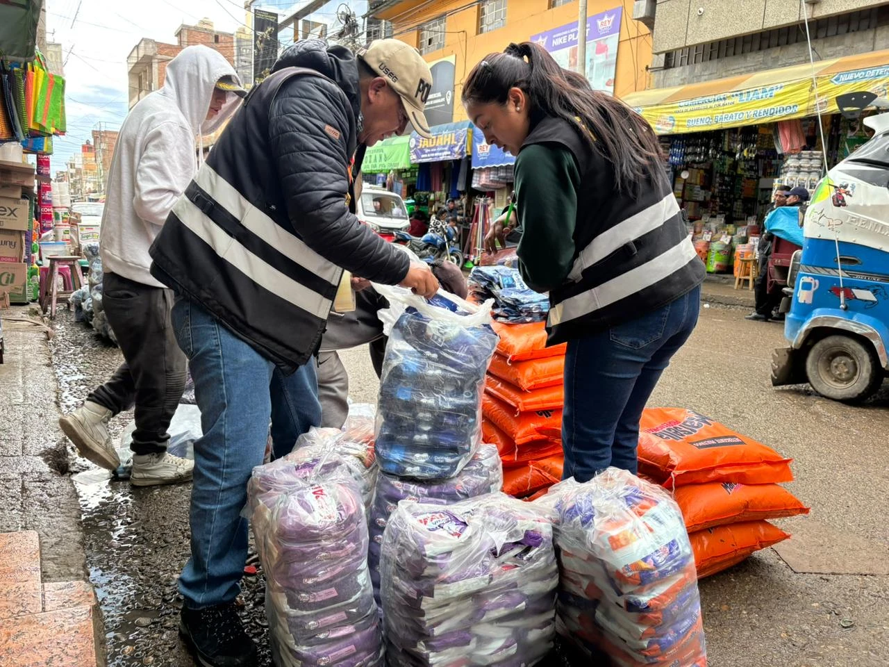 Huancayo: decomisan detergentes falsos en operativo