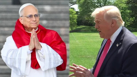 Trump exige al papa entender el “mundo real” hoy