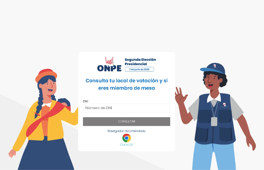 Consulta de lugar de votación