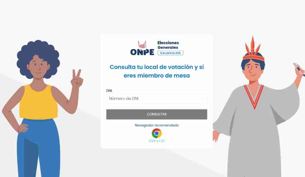 Conoce tu local de votación hoy