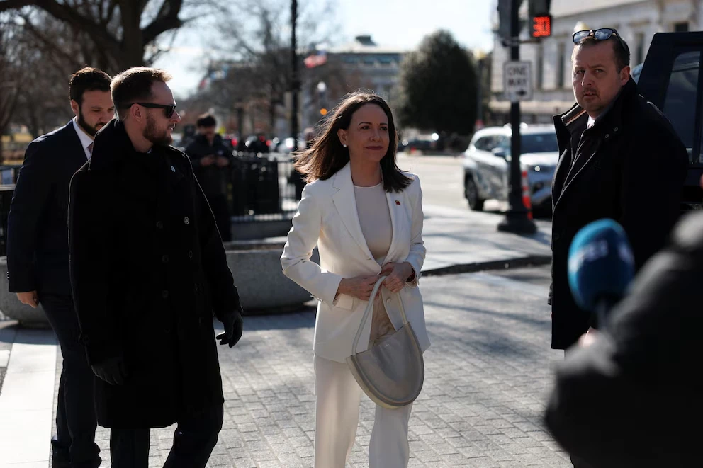 Trump recibe a Machado y transición venezolana