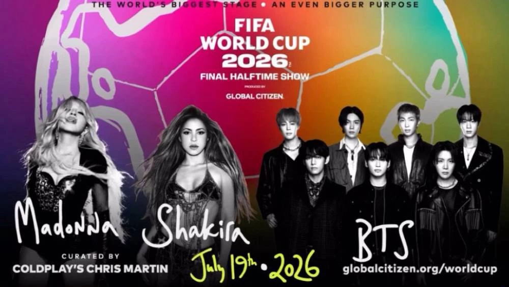 Madonna, Shakira y BTS harán historia en el medio tiempo de la final del Mundial 2026