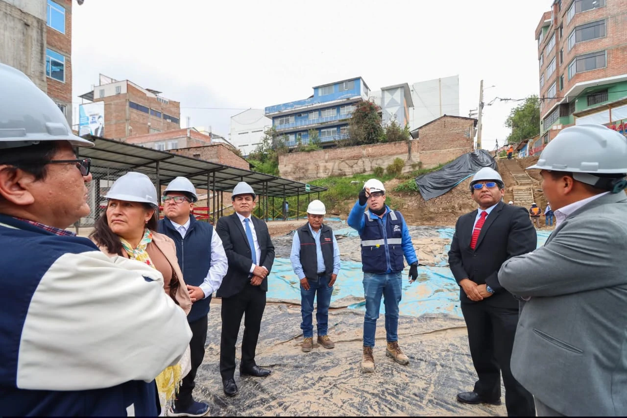 Huancayo acelera obra del puente Arequipa